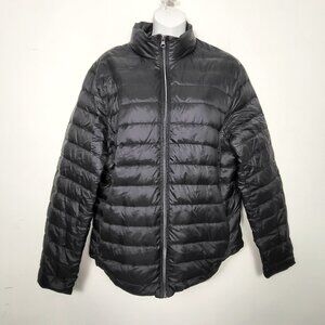 Core Life black lightweight puffer coat. Size medium